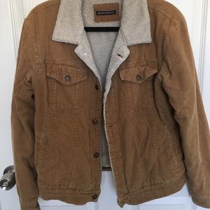 light brown corduroy jacket